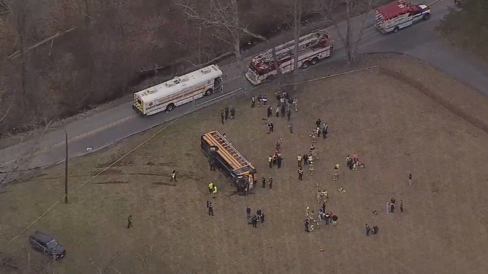 Featured image for Multiple Students Injured as School Bus Overturns in Howard County