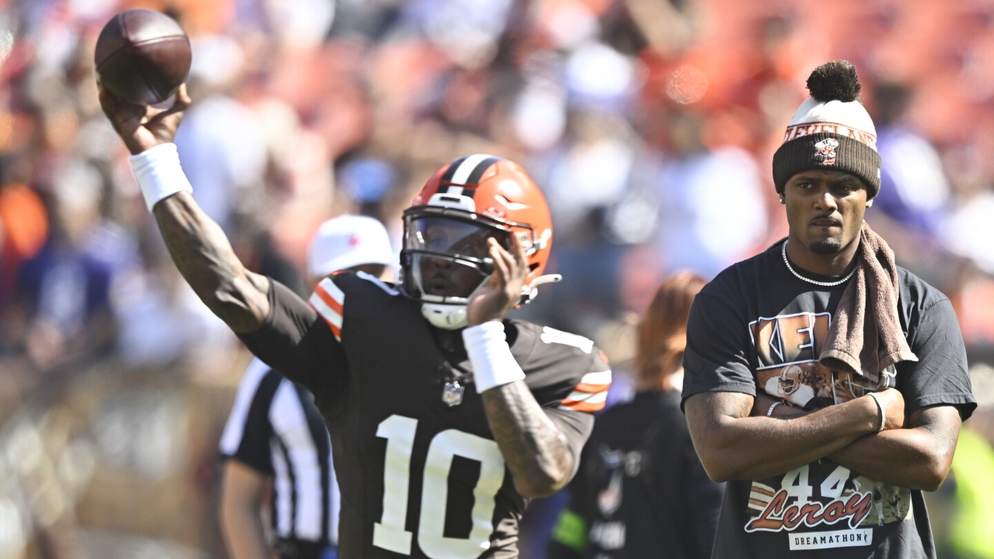 Browns turn to P.J. Walker as starting QB against 49ers