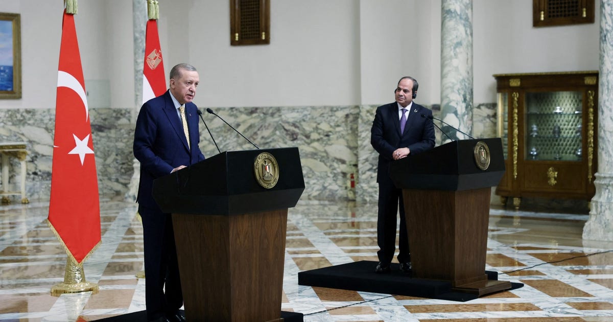 "Egypt and Turkey Seek Diplomatic Cooperation for Gaza Crisis"