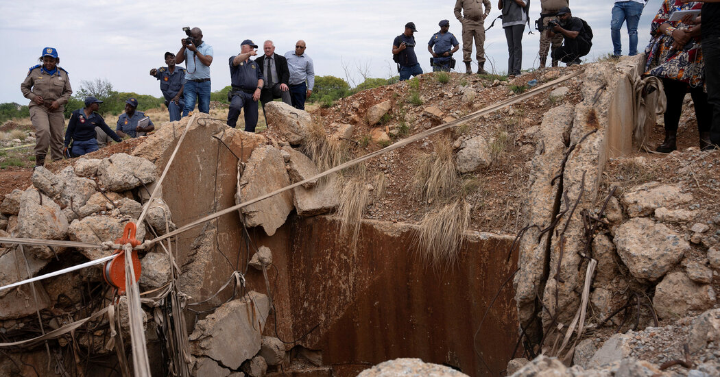Featured image for South Africa's Controversial Siege on Illegal Miners Sparks Debate