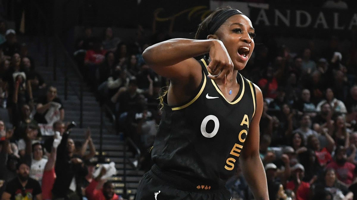 Featured image for Las Vegas Aces Dominate New York Liberty in WNBA Finals Game 2