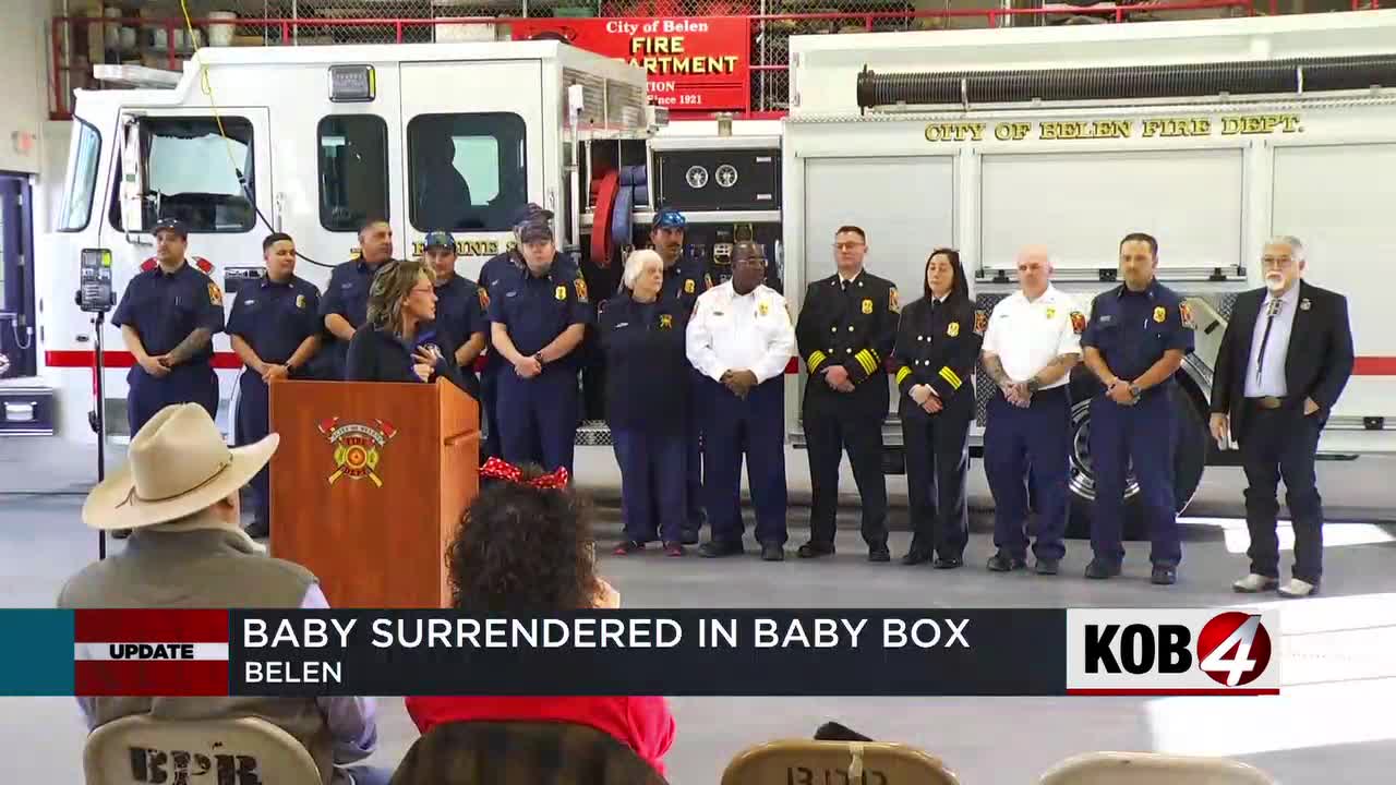 "Belen Officials Confirm First Use of Baby Box with Infant Surrender"