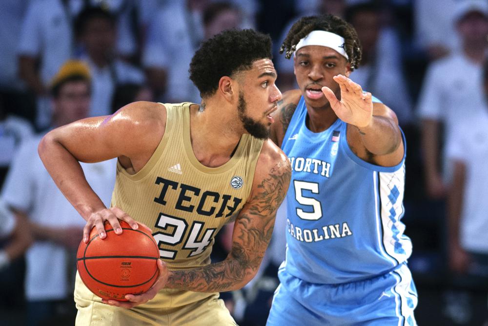 Featured image for "UNC's No. 3 Basketball Team Faces Looming Danger at Georgia Tech"