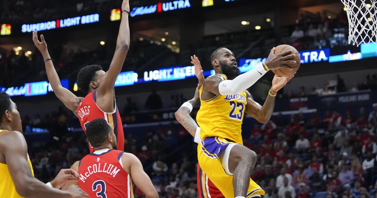 Featured image for Lakers Secure Playoff Spot, Set to Face Nuggets