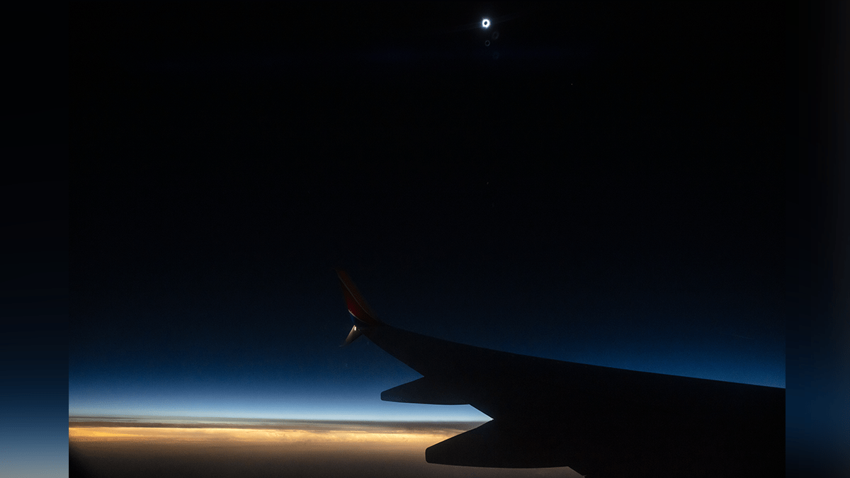 Featured image for "High-Flying Views: Spectacular Solar Eclipse Sightings from Airborne Flights"