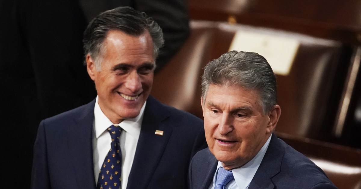 Featured image for "Joe Manchin Considers Mitt Romney and Rob Portman for Potential Running Mate in Presidential Bid"