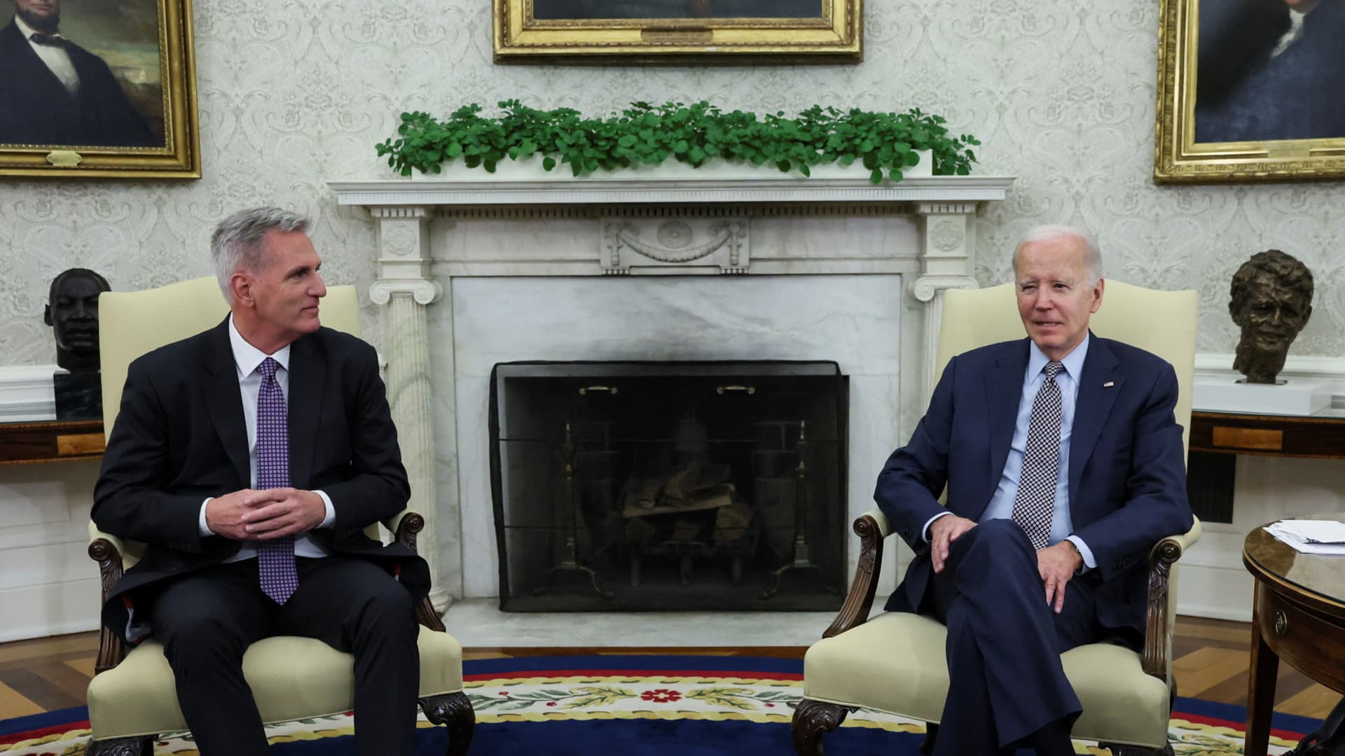 "Debt ceiling deal brings transformational change for Americans and ends limit debate"