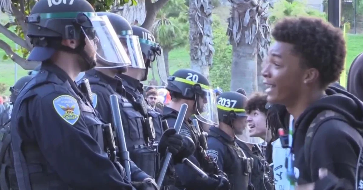 "SFPD Cracks Down on Dolores Street Hill Bomb, Arresting Dozens in Chaotic Riot"