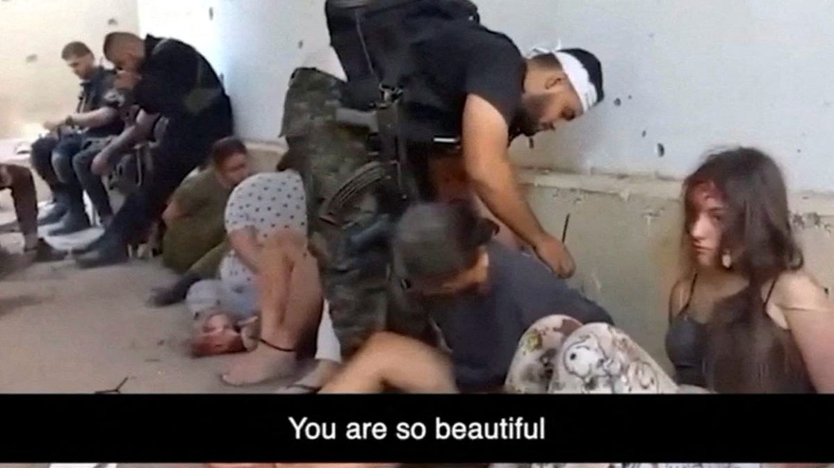 Families Release Harrowing Video of Female Israeli Soldiers Captured by Hamas
