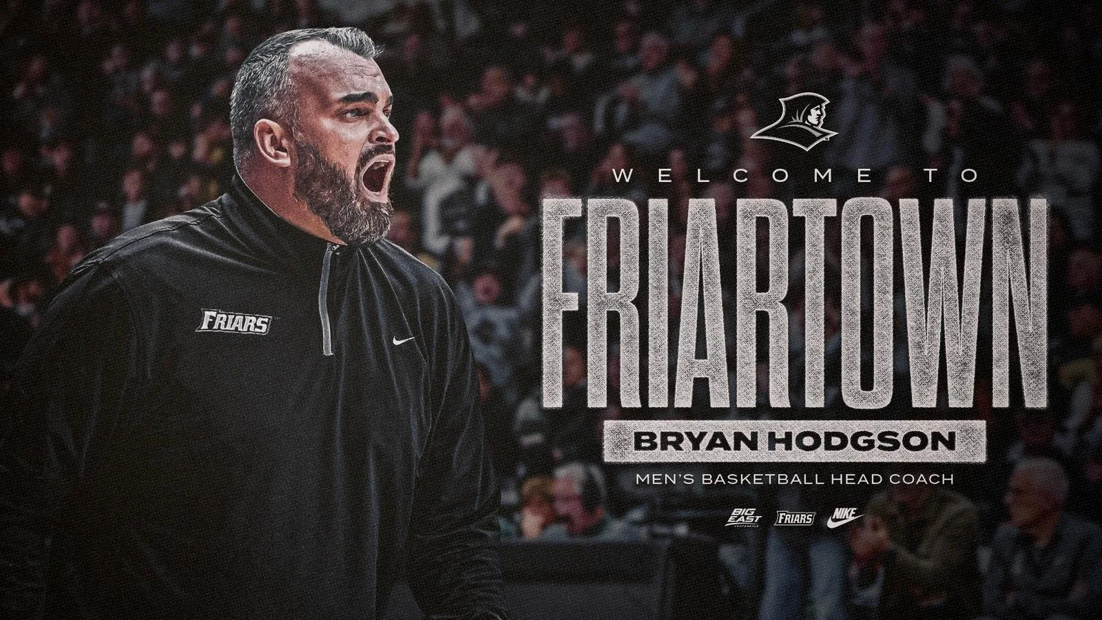 Providence College names Bryan Hodgson as new Friars men's basketball coach