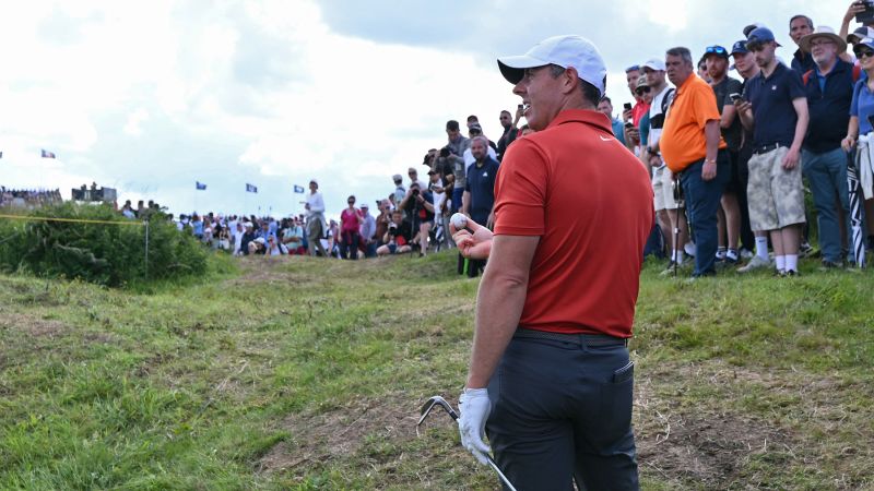 Featured image for Rory McIlroy's Bizarre Double Shot at The Open Stuns Fans