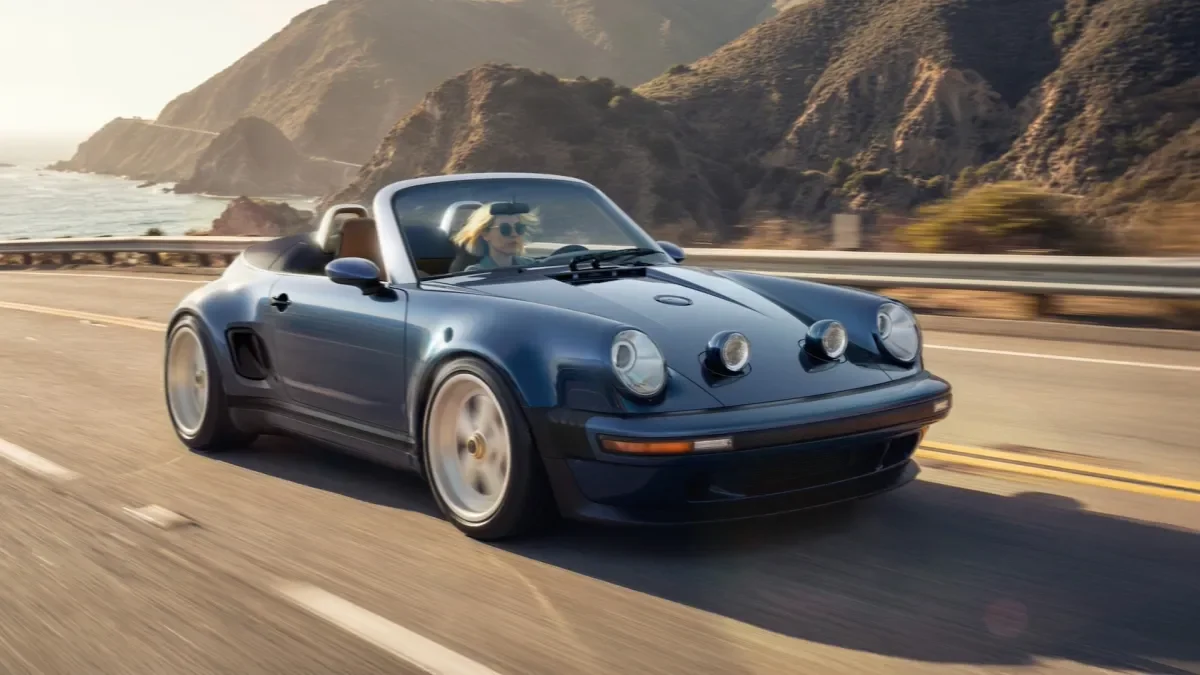 Singer Reimagines the 964-Gen 911 Cabriolet with Turbo-Look and Hidden Fog Lights