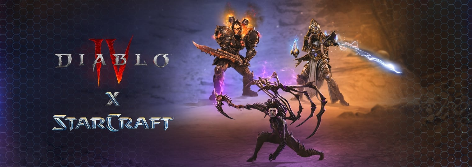 Featured image for Diablo 4 and StarCraft Collide in New Cosmetic Crossover