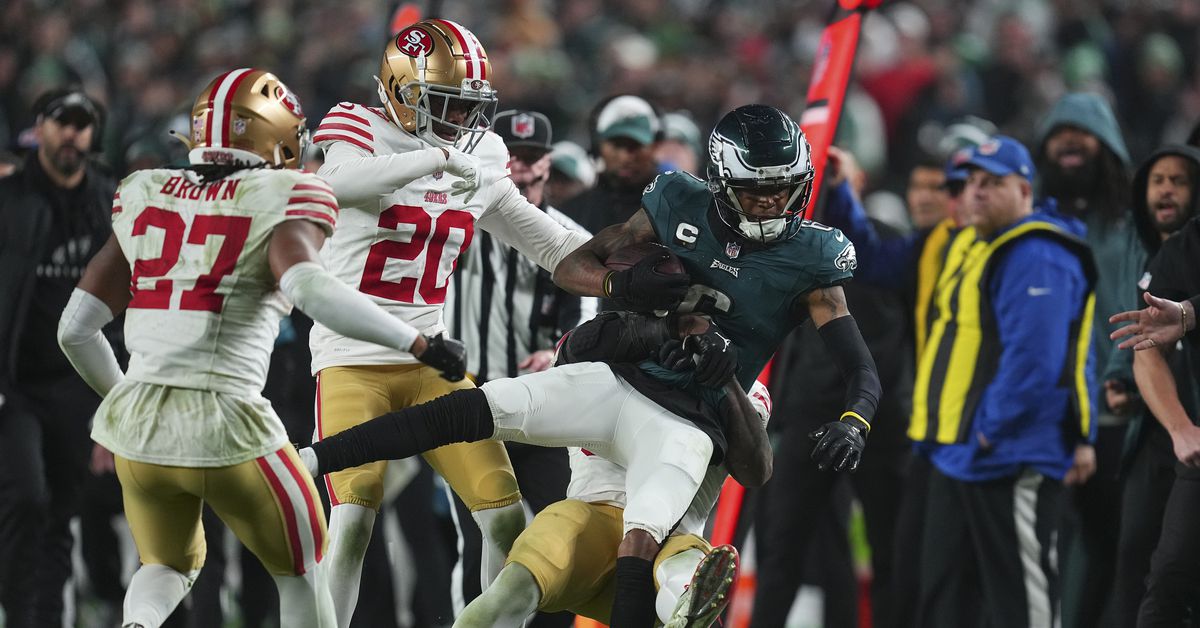 Featured image for "DeVonta Smith's Extension and Its Impact on Aiyuk's Contract Talks"