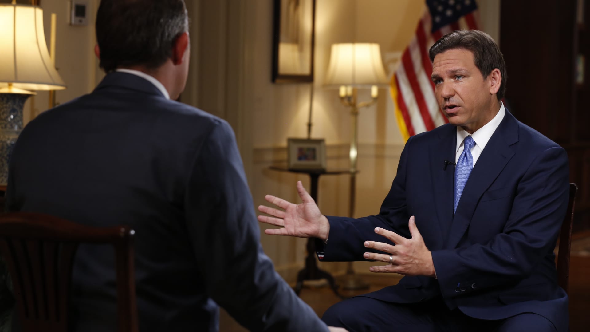 DeSantis's Contradictions: TikTok Ban, Stock Sales, and Full Interview