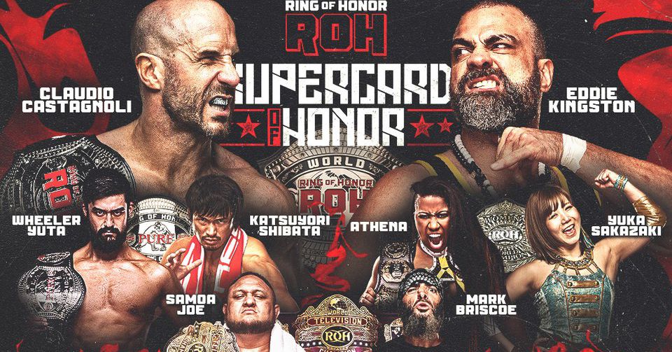 Featured image for "ROH Supercard of Honor 2023: Results, Returns, and Set Matches"
