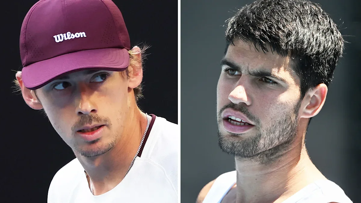 Late-night Loom: De Minaur–Alcaraz clash could push Aussie Open fans past midnight
