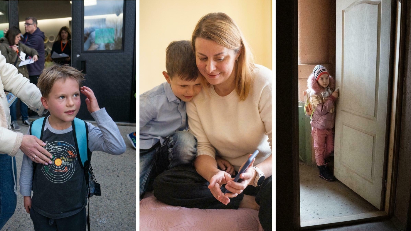 Ukrainian conflict scatters kindergarten class worldwide