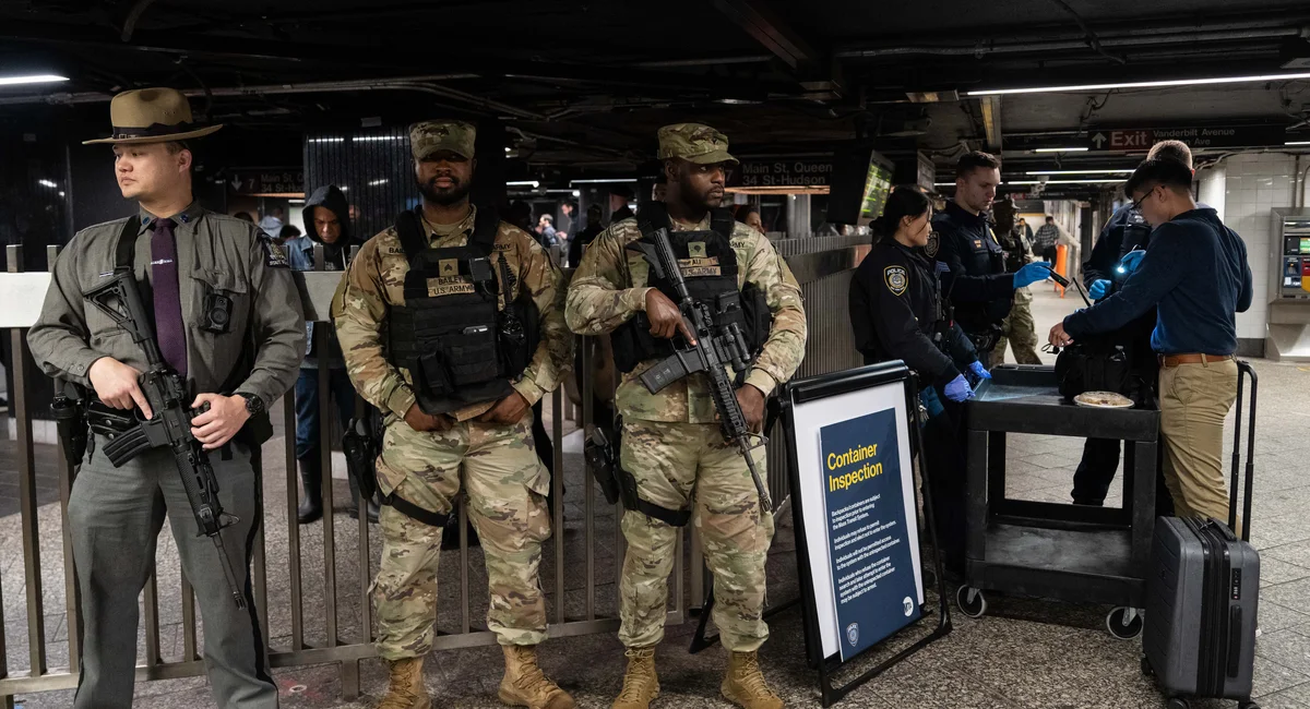 Featured image for "NYC Subway Bag Check Policy: National Guard's Role and Impact Examined"