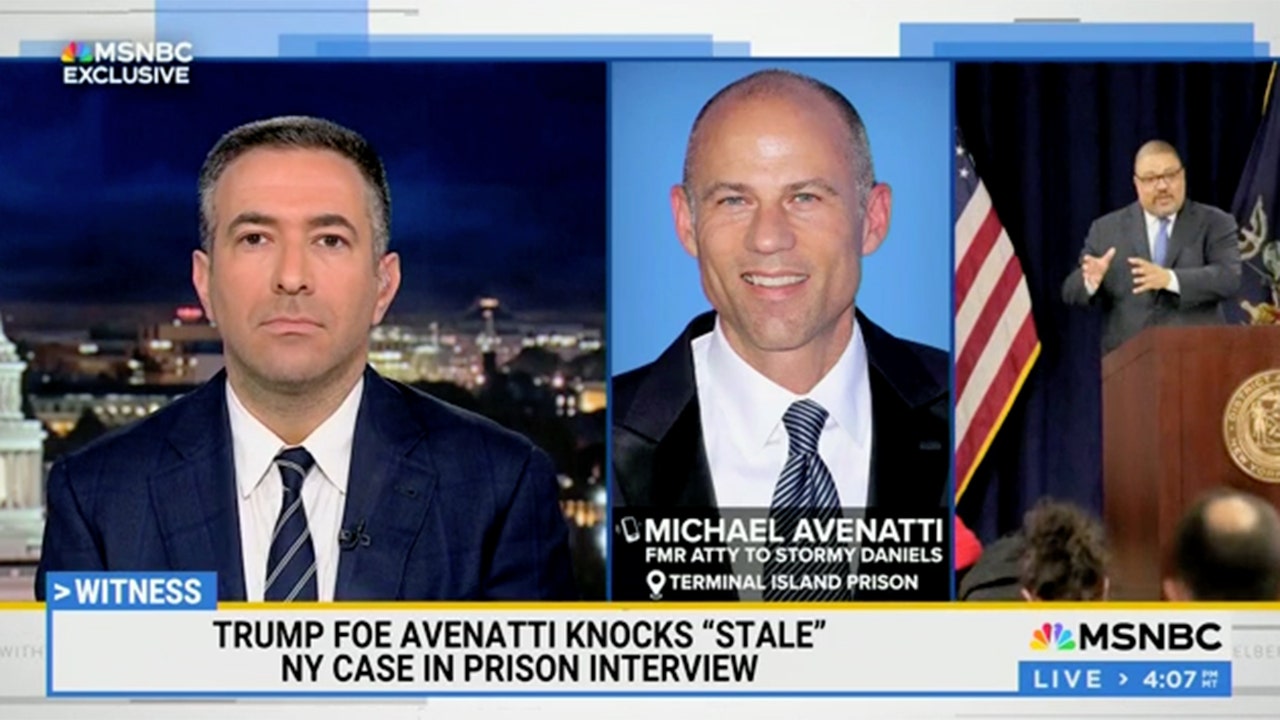 Featured image for "Imprisoned Attorney Avenatti Predicts Trump Conviction in Hush Money Trial"