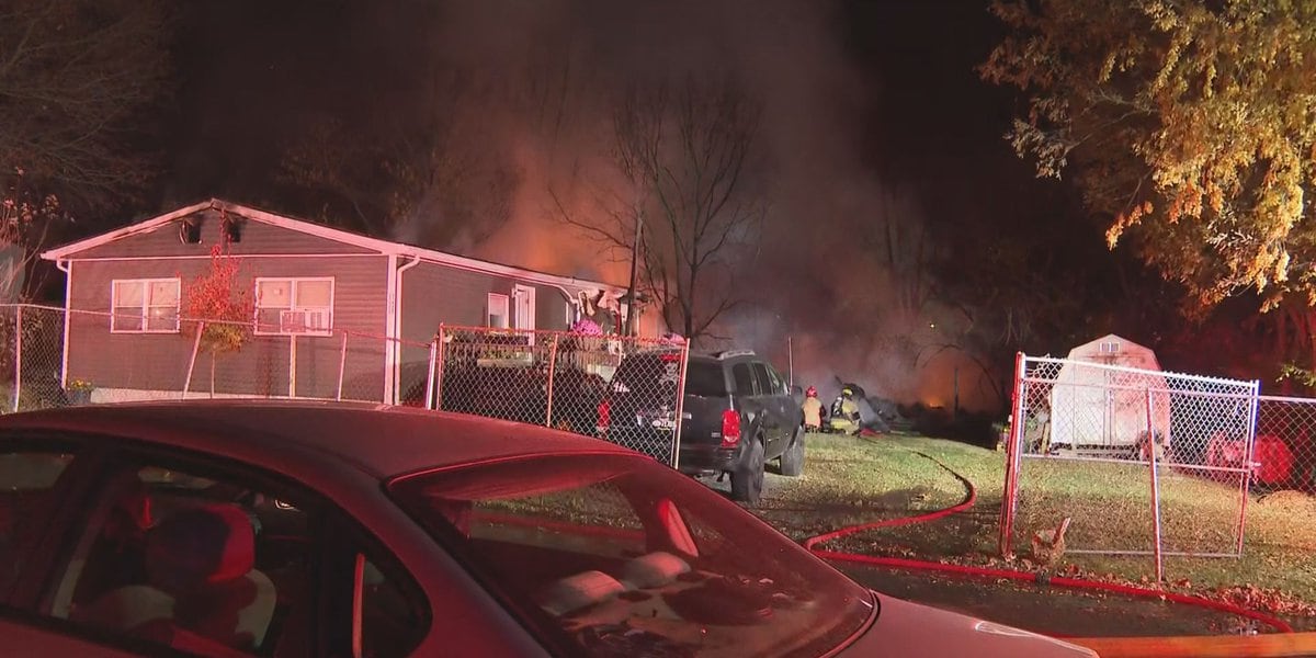 Multiple Homes Damaged in Nicholasville Neighborhood Fire