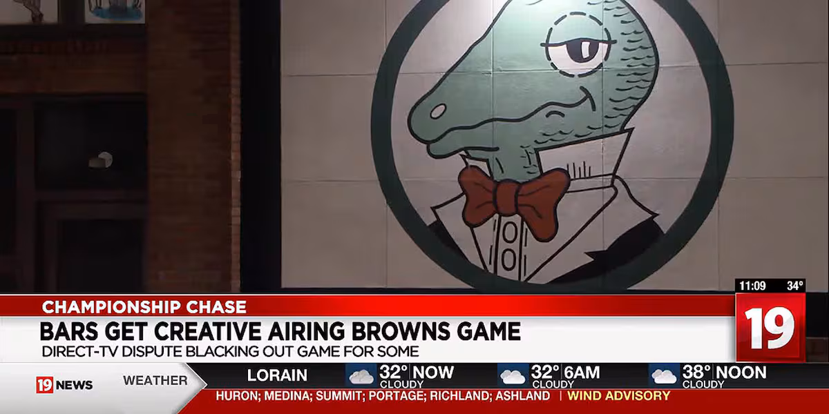 Featured image for "Innovative Cleveland Bars Broadcast Browns Game in Unique Ways"