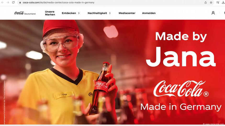 Coca-Cola Rebrands in Germany Amid US Image Concerns