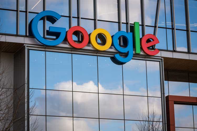 Google CEO announces chat AI integration into search engine, stock jumps.