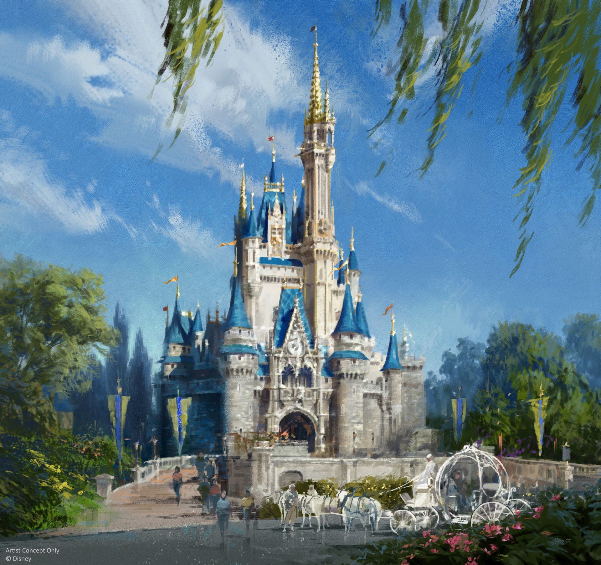Featured image for Disney to Repaint and Restore Cinderella Castle's Classic Look at Magic Kingdom