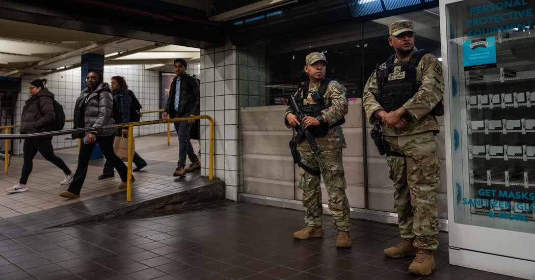 Featured image for "Governor Deploys National Guard to Combat Subway Crime Amid Controversy"