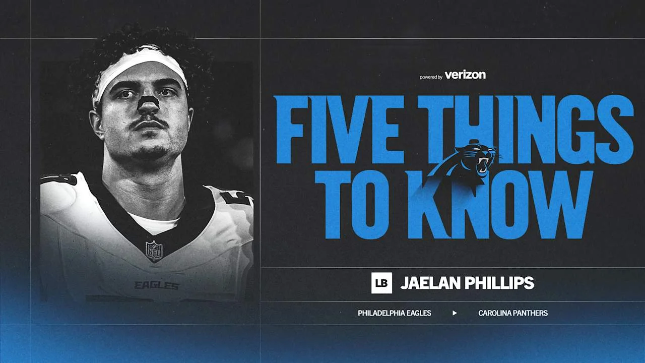Panthers add resilient edge rusher Jaelan Phillips to their rotation