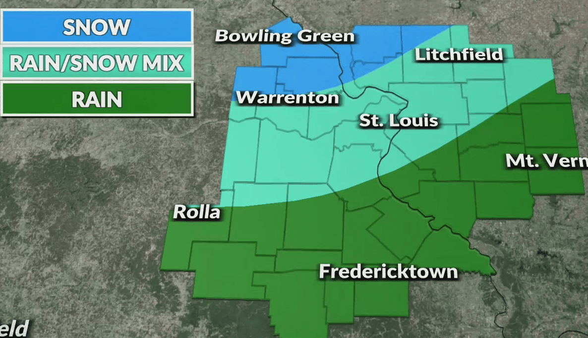 Weather Update: Snow or Rain? St. Louis Metro's Forecast Revealed