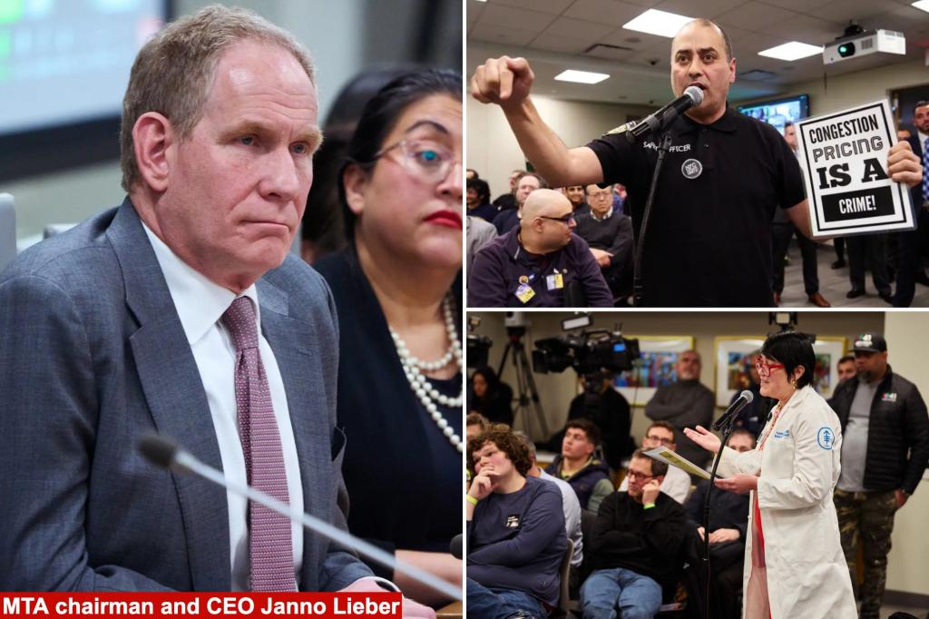 "NYC Residents Divided as MTA Holds First Congestion Pricing Hearing"