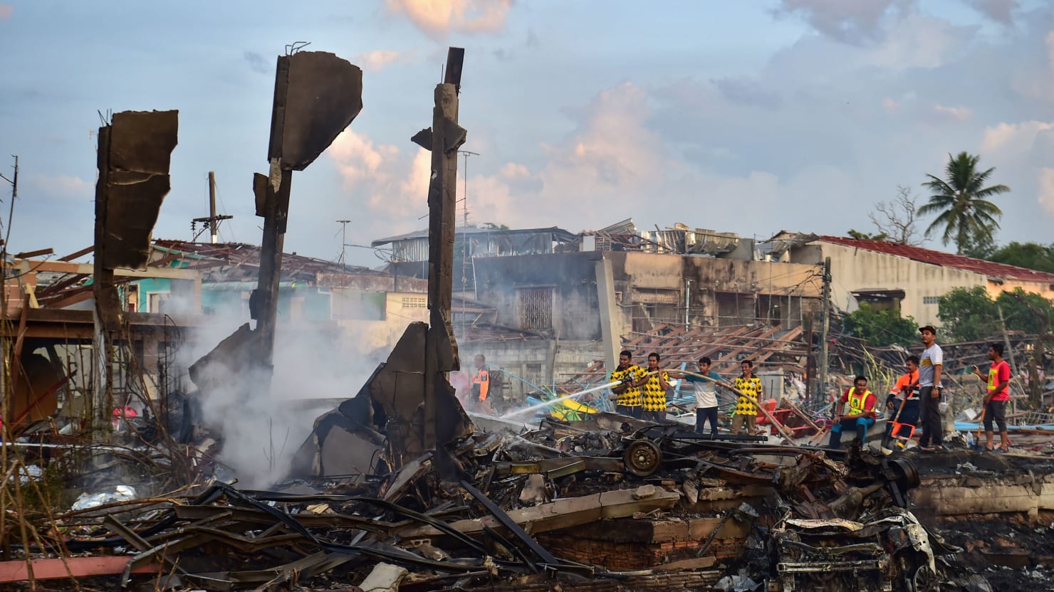 Deadly Blast at Thailand Fireworks Warehouse Leaves Multiple Fatalities