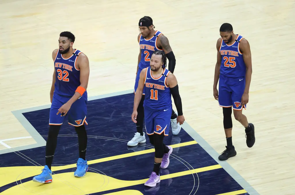 Featured image for Knicks' Game 4 Collapse Threatens Season