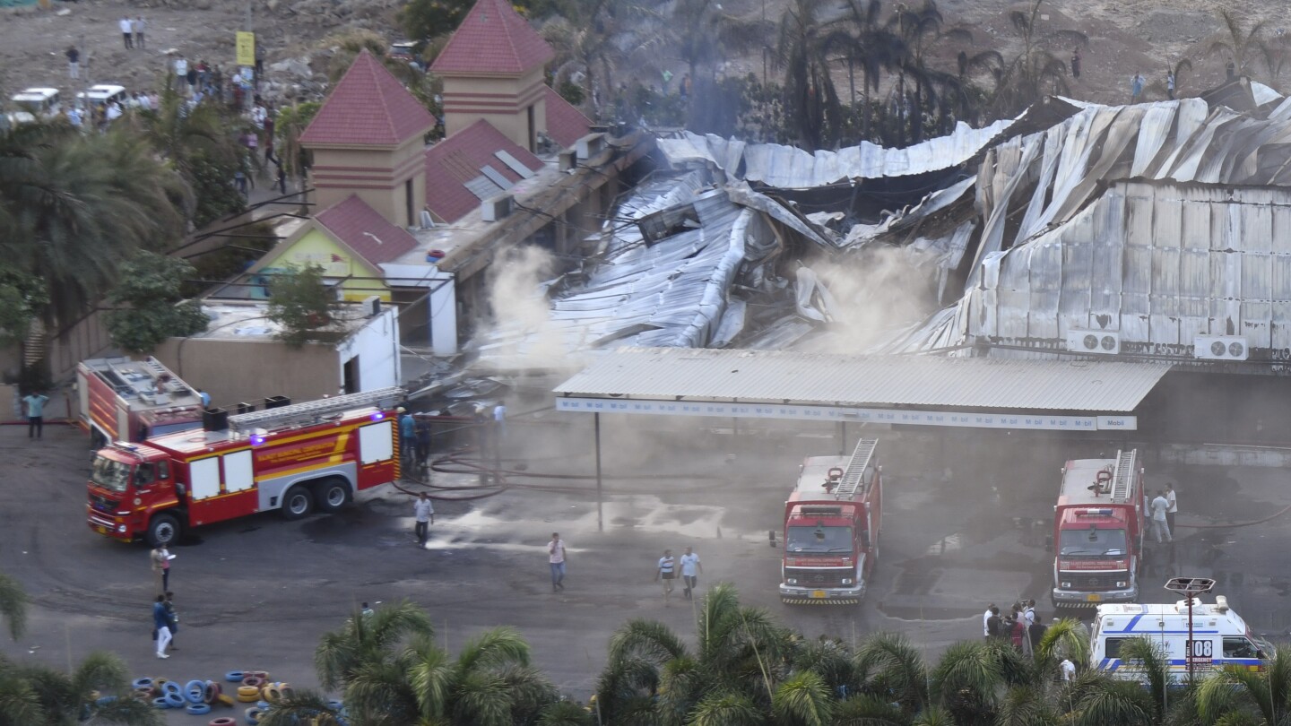 Tragic Fire at Indian Amusement Park Claims 27 Lives, Including Children