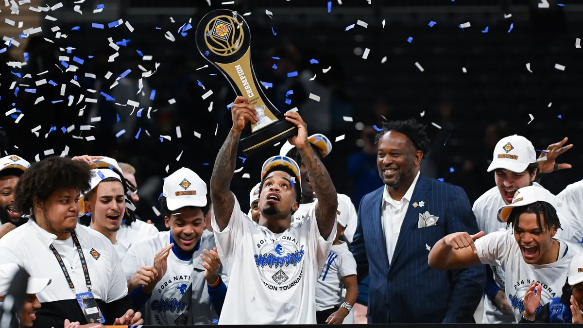 Featured image for "Seton Hall Secures NIT Title with Dre Davis Game-Winner against Indiana State"