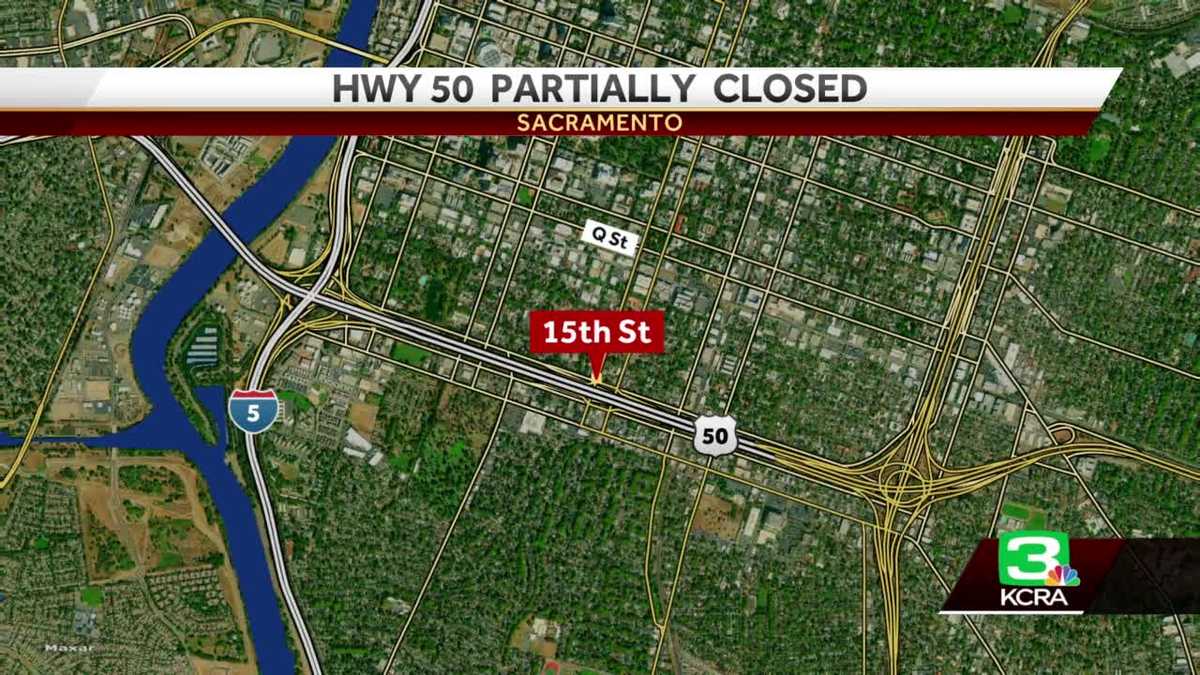 Featured image for Police activity causes closures on Highway 50 and Capital City Freeway in Sacramento.