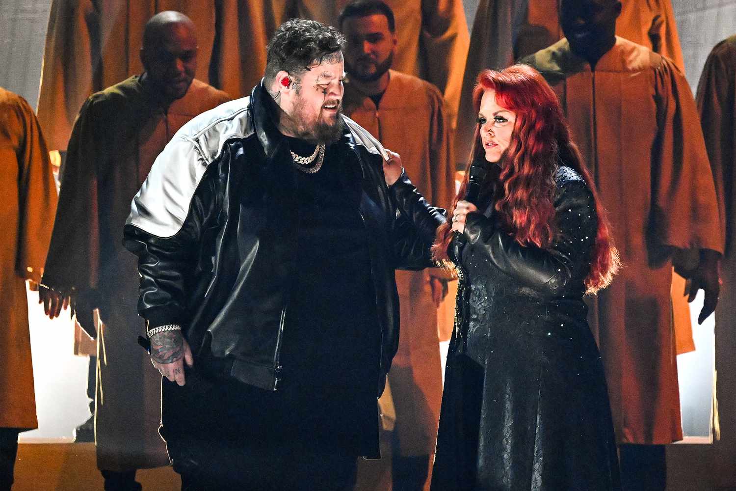 Featured image for Wynonna Judd addresses fan concern over nervous CMA performance with Jelly Roll