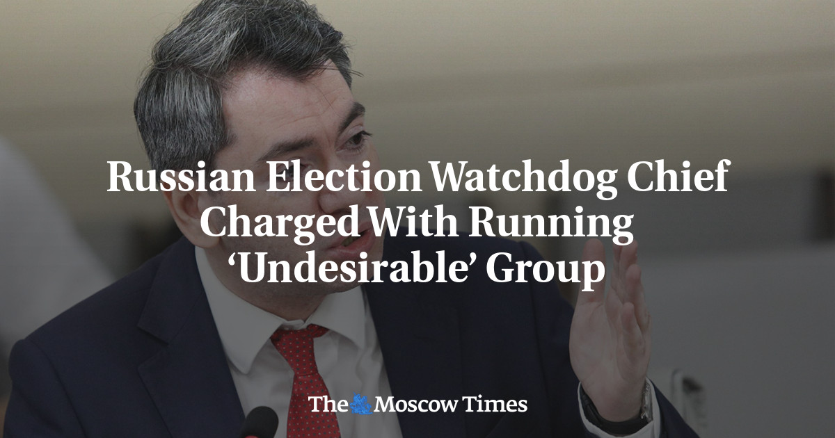 Featured image for Russian Election Watchdog Chief Faces Charges for Running 'Undesirable' Group