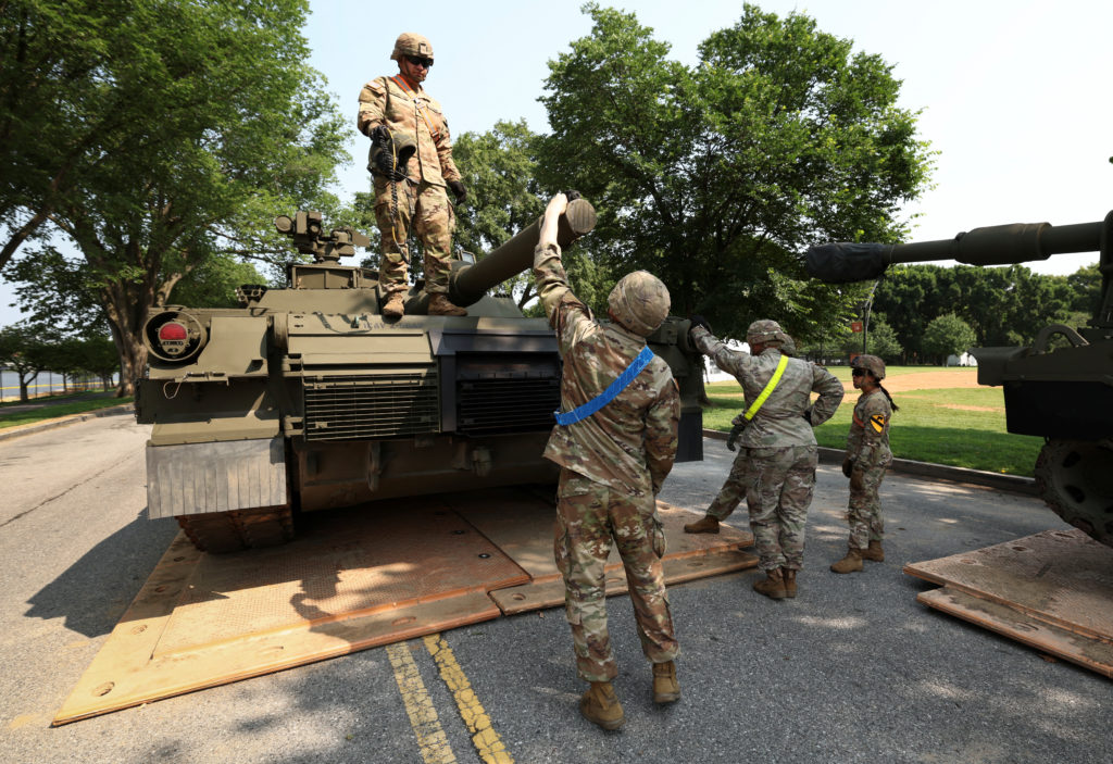 Mixed Reactions to Trump's Military Parade and Nationwide Protests