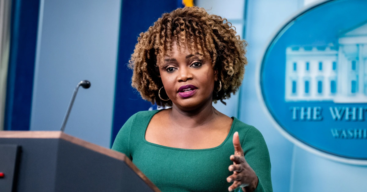 Featured image for Karine Jean-Pierre Leaves Democratic Party, Joins Independents