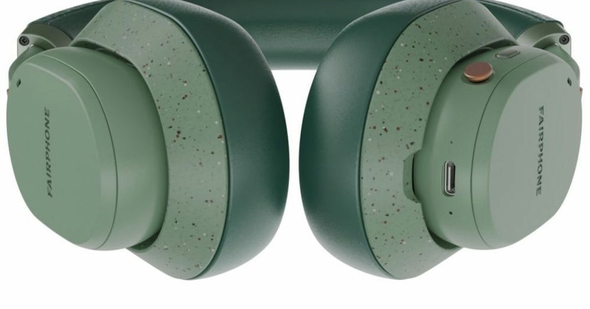 Leaked Renders Reveal Fairphone's Repair-Friendly Over-Ear Headphones.