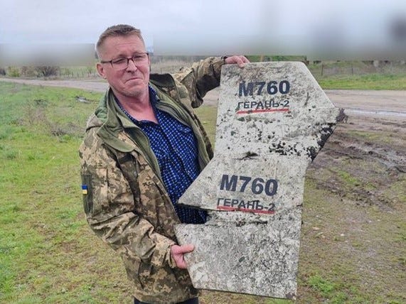 Ukraine's Military Honors Grandfather for Shooting Down Russian Drone with Kalashnikov