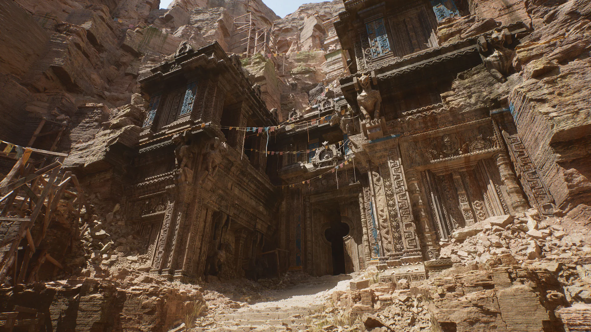 "Blurring Reality: Unreal Engine 5's Stunning Digital Creations and Real-Time Destruction"