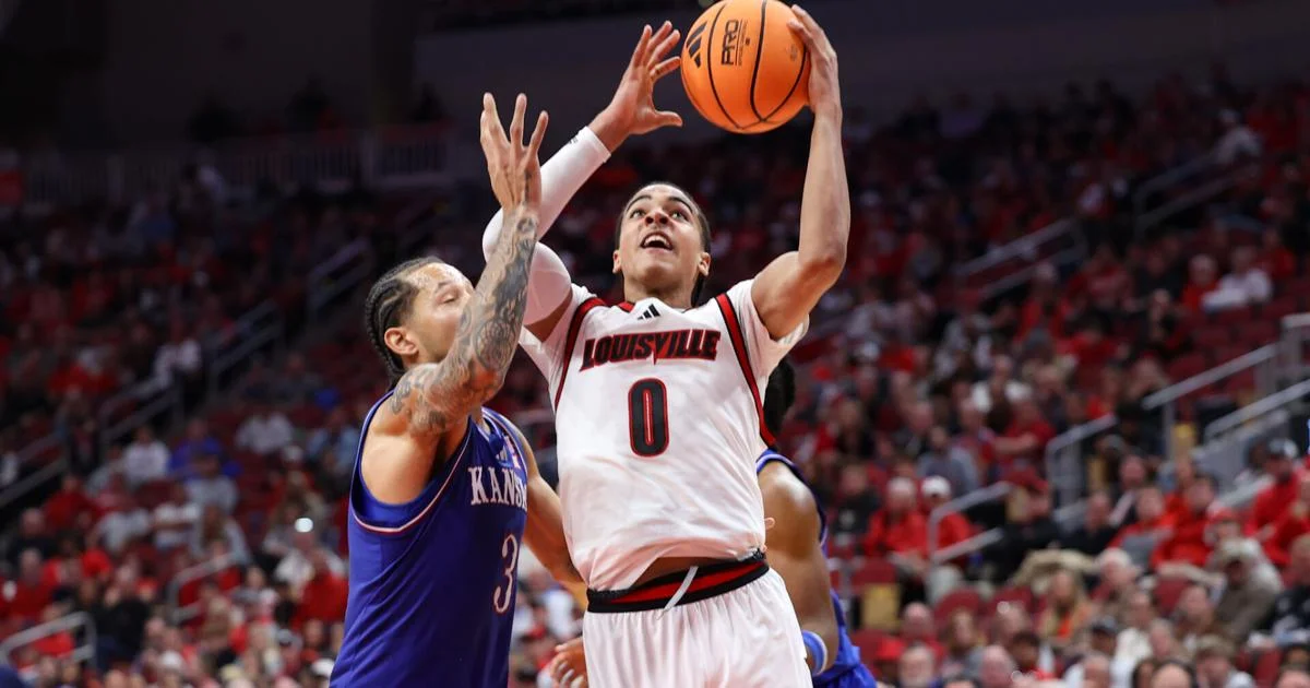 Louisville Falls to Kansas in Exhibition Game