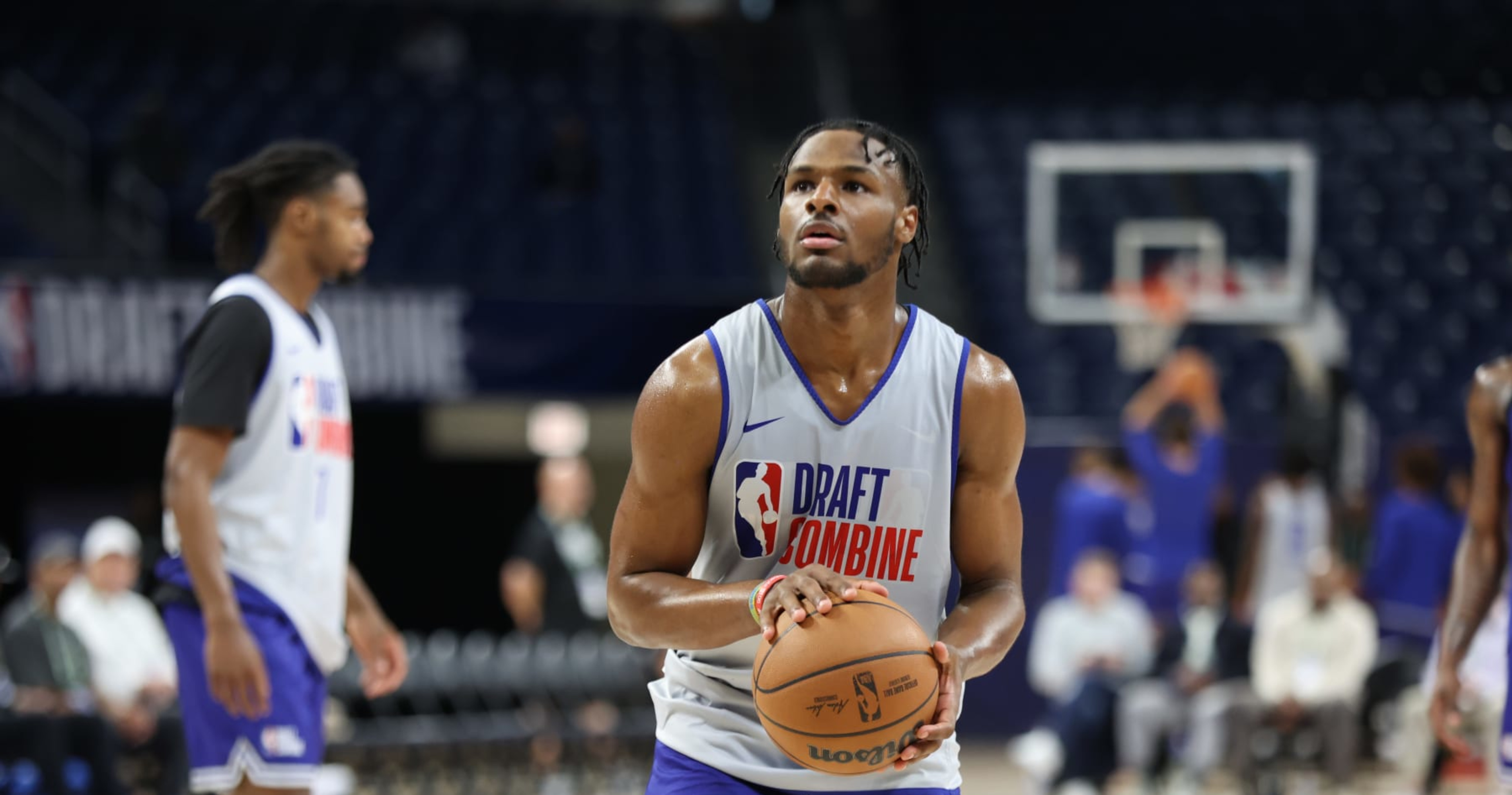 "Bronny James to Warriors, Risacher No. 1 in ESPN 2024 NBA Mock Draft"