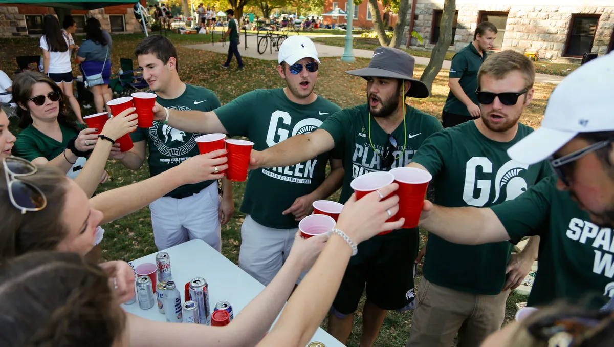 Featured image for "Michigan State University's Board of Trustees Greenlights Alcohol Sales at Spartan Stadium and On-Campus Sporting Events"
