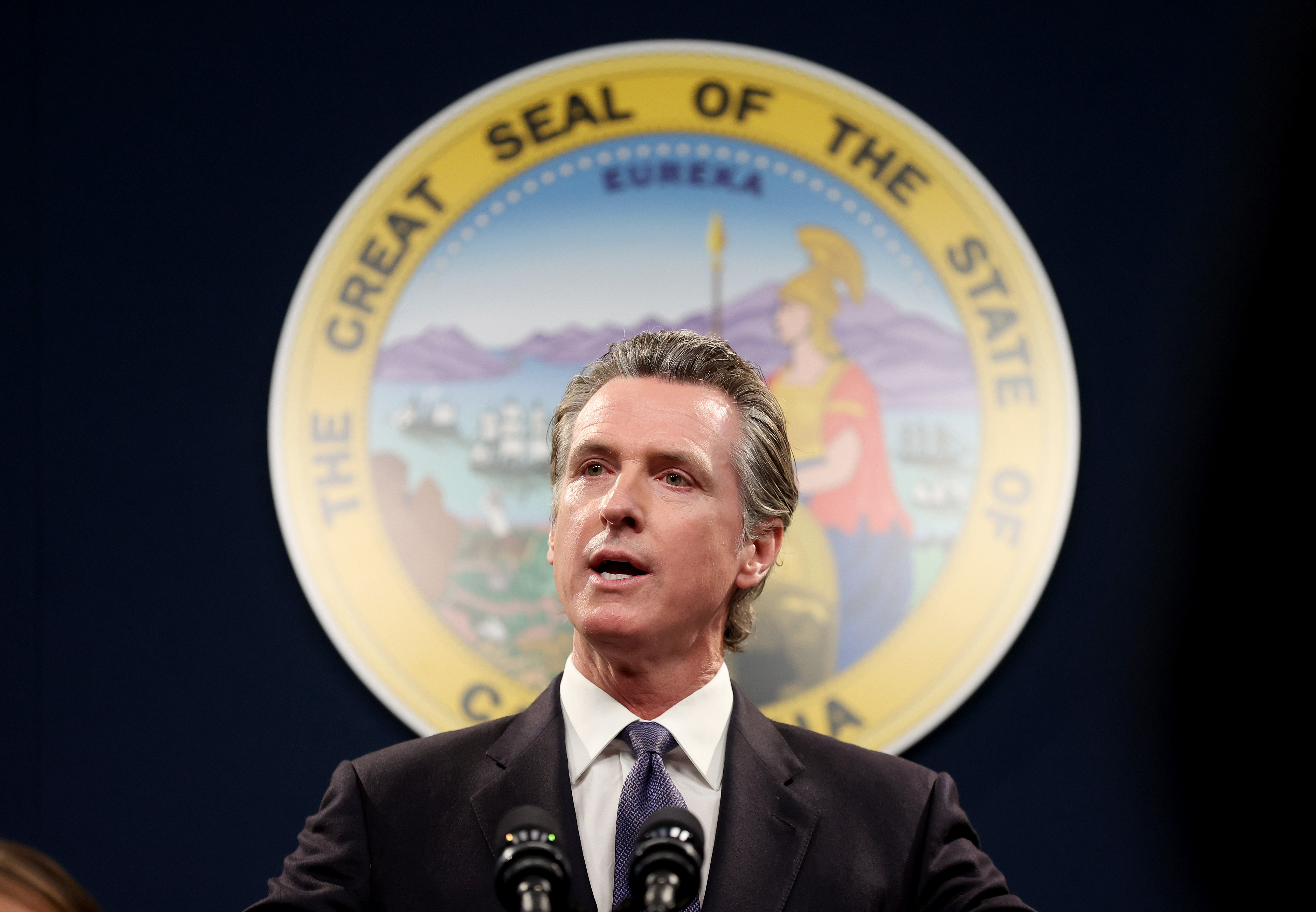 Newsom Advises DeSantis to Fear Trump's Influence.