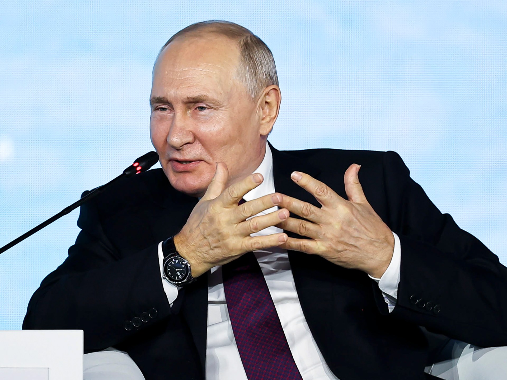 Putin Dismisses Biden's Claim of Russian Aggression Towards NATO, Warns of 'Problems' with Finland
